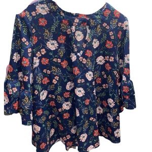 Urban Romantics Floral blouse for women